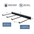 StoreYourBoard Folding Chair Storage Rack, Wall Mount Organizer, Solid ...