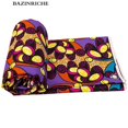 thumbnail image 4 of 6 Yards African print Fabric Original Polyester Material cothes, 4 of 5