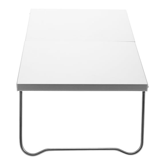 FOLOYORI Camping Table Small Outdoor Side Table Stainless Steel Durable 1Pack