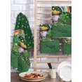 thumbnail image 2 of Gnomes St. Patrick's Day Kitchen Dish Towels for Drying Dishes Set of 3, Green Lucky Clovers Rainbow Waffle Weave Microfiber Hand Tea Bathroom Towels Quick Dry & Absorbent Towel 15.7x23.6, 2 of 7