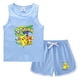 thumbnail image 1 of Ropa de bebé Pokemon Pikachu, chándal informal, ropa de algodón puro, camisetas de verano para bebés y pantalones para niños, ropa deportiva Ou qym unisex, 1 of 2