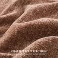 thumbnail image 3 of EVERGRACE Soft Chenille Throw Blanket for Couch, Cozy Plush Fuzzy Decorative Chenille Knit Throw Blanket with Tassels, Lightweight Blanket and Throws for Bed Sofa Gift Home Decor, Clay 60"x80", 3 of 8