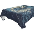 thumbnail image 4 of BZSMCE Square Tablecloth Brave Eagle Pattern Pattern Tableclothes, 4 of 9