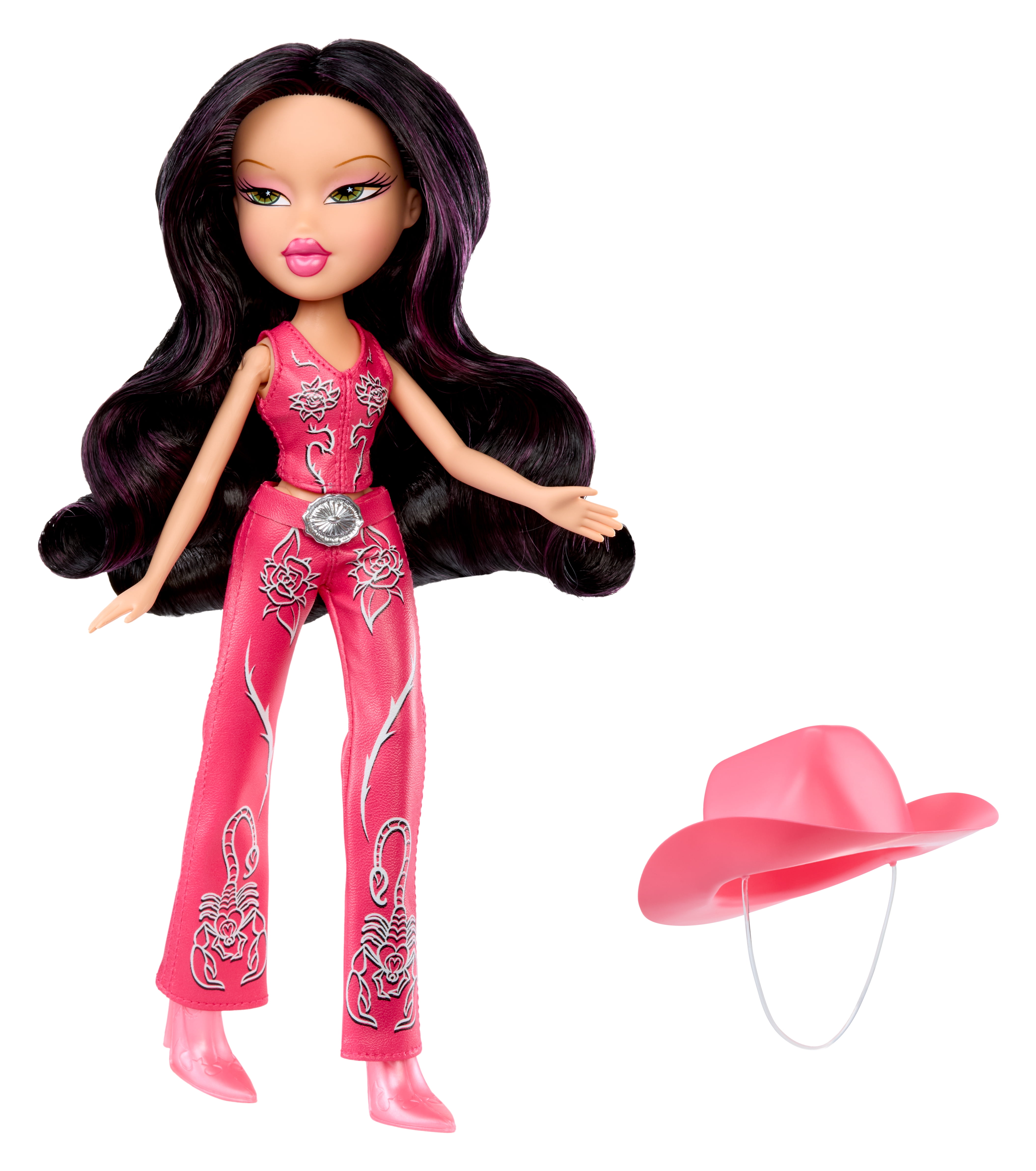 Bratz Sassy Stampede Jade Fashion Doll with Accessories: Western, Cowgirl Style Clothes & Accessory Pieces