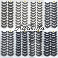 thumbnail image 2 of 5/10 pares de pestañas de visón 3d pestañas naturales dramáticas pestañas postizas faux cils maquillaje al por mayor extensión de pestañas postizas maquillaje hola suerte  unisex, 2 of 2