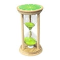 thumbnail image 2 of WeiLaiKeQi Sand Clock Timer 30 Minutes Novelty Sandglass Timer for Games Office Cooking green, 2 of 5