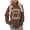 Brown [Halloween Shirts for Women Clearance], variant on WEIWEN Ghost Malone Sweatshirt for Women Funny Graphic Halloween Shirts for Women Casual Crewneck Pullover Sweaters Long Sleeve Fashion Clothing Brown, S