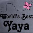 thumbnail image 2 of CafePress - Yaya Gift Worlds Best - Adjustable 100% Brushed Unisex Casual Cotton Baseball Cap, Beige, 1, 2 of 2