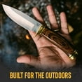 thumbnail image 4 of Buck Knives 192 Vanguard Hunting Knife, 4-1/4" Fixed Blade, Wood Handle, 6.3 oz, 4 of 8