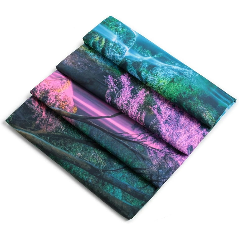 Simpkeely Blacklight Waterfall Tapestry 59x80 UV Reactive photo 5