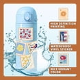 thumbnail image 4 of Vintage Literary Stamps Stickers, Set of 50, Waterproof and UV Resistant, Great for All Your Gadgets, 4 of 5