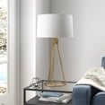 thumbnail image 2 of Henn & Hart TL0394 Lampe de Table en Laiton Fuselé Nova, 2 of 8