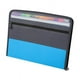 thumbnail image 1 of Carpeta de archivos expandible, organizador de documentos de 13 bolsillos con cremallera, carpetas de archivos expandibles de acordeón portátil tamaño carta A4 (azul), 1 of 5