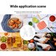 thumbnail image 4 of Brochetas de fuego para perros calientes, equipo de pollo, pinchos de acero para exteriores, soportes para barbacoa inoxidable, asado, 2 uds. Inevent OD007742-00, 4 of 7