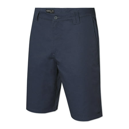 O'Neill Relaxed Fit Flat Front Contact Shorts 31 Waist Navy 10.5" Inseam