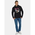 thumbnail image 2 of Disney Nightmare Before Christmas Men's and Big Men's Besties Graphic Hoodie Sweatshirt, Sizes S-3XL, 2 of 5