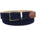thumbnail image 2 of Tommy Bahama Men's Reversible Braided Stretch Belt (Khaki/Navy, L/XL), 2 of 4