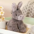thumbnail image 1 of Conejo de patas largas para niños, oso de peluche suave de alta calidad, perro, elefante, unicornio, animales de dibujos animados, juguete de apaciguar para bebés, 1 of 4