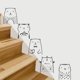 thumbnail image 4 of Gwong Decoración hogareña Lindo oso gato animal extraíble DIY Etiqueta engomada de la pared puerta nevera ventana decoración Gwong 21009154, 4 of 7