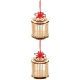 thumbnail image 4 of HOMOBABE Cage Wooden Pet Supplies 2Pcs 3.4X3.1X3.1in, 4 of 6