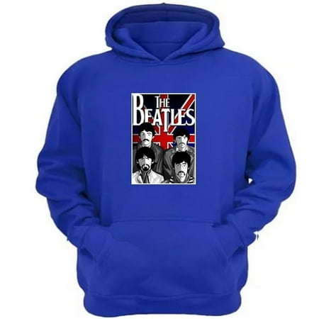 Polerón Canguro The Beatles Azul Talla L Unisex