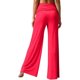 thumbnail image 5 of TaTaai Women's Spring Summer Solid Color Foldable Yoga Pants High Waist Wide Leg Loose Casual Pants Breathable Comfortable Trousers for Daily Sports Gift, 5 of 5