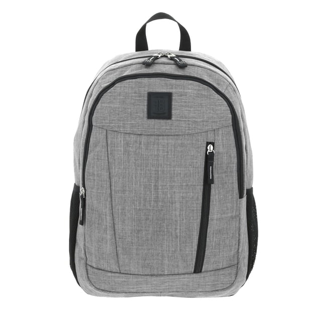 Mochila grande 1818 Unisex HOP Gris con Porta Laptop de hasta 15".