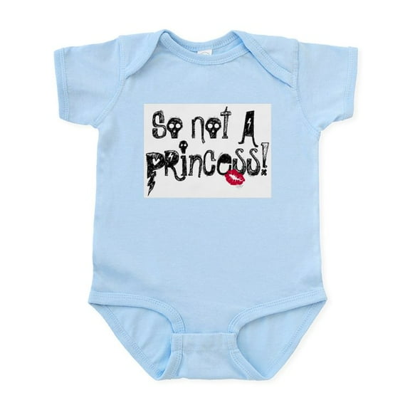 CafePress - So Not A Princess Infant Bodysuit - Baby Light Bodysuit, Size Newborn - 24 Months
