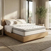 Atlas Mattress 12" Twin Innerspring Mattress, Breathable Cover, Medium Firmness