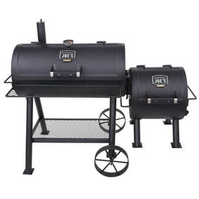 Oklahoma Joe's® Barrel Smoker and Detachable Hitch Grill Combo