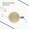 thumbnail image 6 of Spode Blue Italian Collection 9 Oz Mugs, Set of 4 Cups for Tea, Warm Beverages, and Coffee, Made of Fine Porcelain, Blue/White, Dishwasher and Microwave Safe, 6 of 7