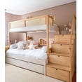 thumbnail image 2 of Litera Infantil HMI Cotton Wood matrimonial individual y cama nido, 2 of 3