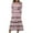 Pink, variant on Cavosen Womens Long Dresses with Long Sleeves Gray Maxi Dress High Waist V-Neck Calf Length Dress Striped Casual Trendy Dress Flowy Party Vacation Fall Winter Clothes 2XL