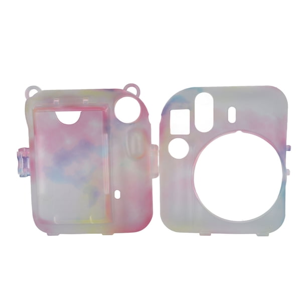 Funda Transparente para Mini 12 Funda Protectora Rígida para PC Transparente con Bolsillo Trasero para Fotos y Correa Desmontable Funda Protectora para Cámara ANGGREK Otros