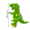 thumbnail image 3 of Peluche de dinosaurio grande | Almohada y peluche de dinosaurio de tela suave | Diseño realista para niños | Un compañero adorable para dormir, 3 of 4