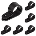 thumbnail image 2 of Cable Management Clip - 5 Pack Wire Cord Holder for Desk Wall - Self-Adhesive Cable Organizer for TV Computer Office - No-Drill Cord Clips - Black, 2 of 5