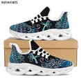 thumbnail image 1 of Zapatillas deportivas informales para mujer con diseño creativo de novio canino, personalidad única, resistentes a la suciedad, color negro., 1 of 6