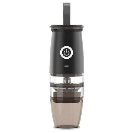 

Portable Coffee Bean Grinder | 2-In-1 Coffee Grinders Burr Coffee Grinder | 3 Types Espresso Coffee Grinder with 5 Fine/Coarse Grinding Settings & Clear Coffee Powder Container Electric or Manual
