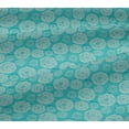 thumbnail image 5 of oneOone Viscose Jersey Fabric Circle Block Print Sewing Fabric BTY 60 Inch Wide, 5 of 5