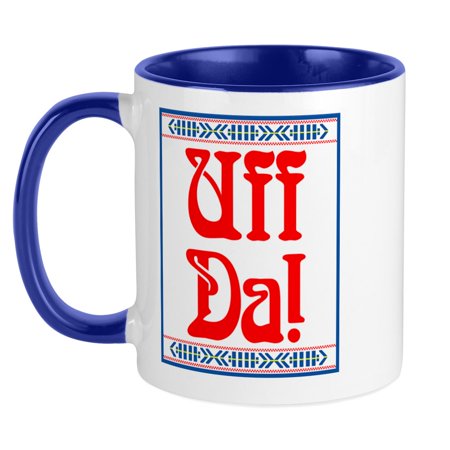 

CafePress - Uff Da Mug - Ceramic Coffee Tea Novelty Mug Cup 11 oz