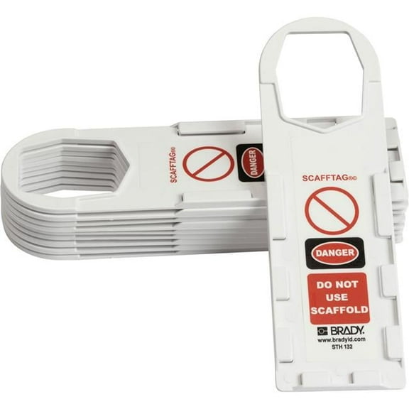 Brady Tag Holder,11 3/4in H,3 1/2in W,PK10 SCAF-STH132