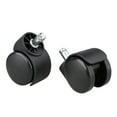 thumbnail image 4 of 5 x Replacement Office Computer Chair Stem Swivel Casters Wheels Black, 4 of 4