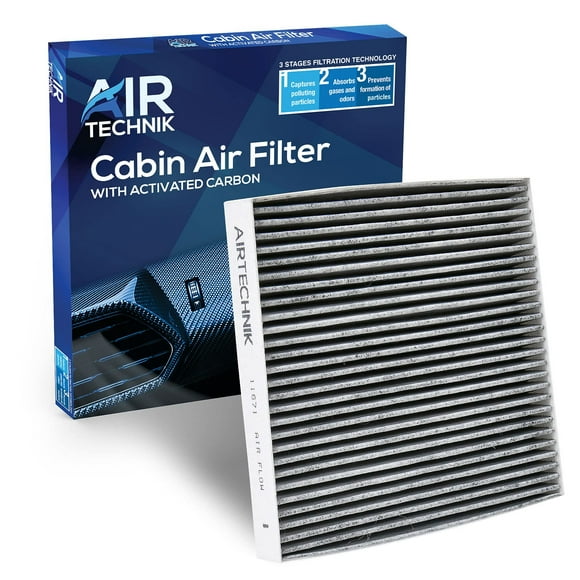 AirTechnik CF11671 Cabin Air Filter w/Activated Carbon Fits Jeep Wagoneer and Grand Wagoneer L 2022-2025, Mazda CX-7 2007-2012, Ram 1500 2016-2025, 1500 Classic 2019-2025 - EG21-61-P10