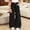 Black, variant on Girl Jeans Elastic Wasit Jeans Girls Straight Leg Wide Leg Jeans High Waisted Girls Jeans Baggy with Pocket Girls School Pants 8-9 Years