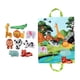 thumbnail image 5 of Libro de tela para bebé, tapete de juego con forma de animal, juguete de aprendizaje Montessori para habilidades motoras finas, juguete sensorial, 5 of 9