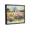 thumbnail image 4 of Stupell Industries Country Barn Modern Painting Landscape Painting Black Floater Framed Canvas Art Print Wall Art, 21 x 17, 4 of 10