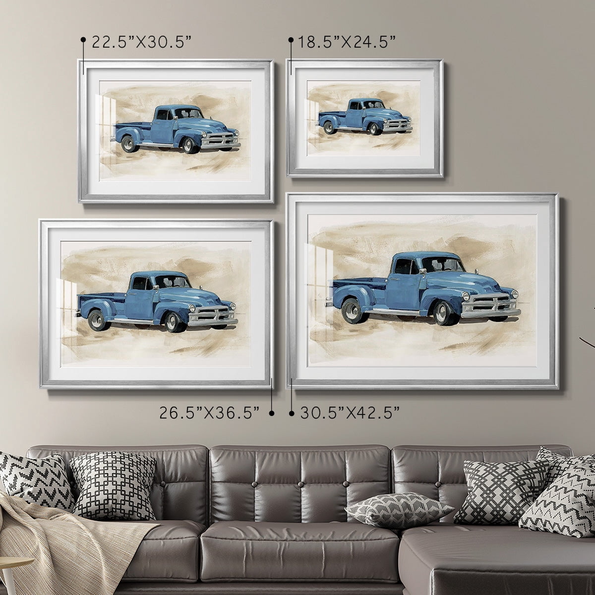 Pickup I Premium Framed Print - Ready to Hang