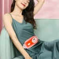 thumbnail image 4 of RKSTN Portable Heating Pad Portable Heating Pad Heating Pad for Back with 3 Heat and 3 Vibration Massage Modes Portable Fast Heating Belly Wrap Belt for Women, 4 of 8