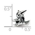 thumbnail image 4 of Witch Kids Charm .925 Sterling Silver Antique Finish Reflection Beads, 4 of 5