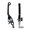 Black, variant on Replacement Hand Controls, Adjustable Brake Levers, for IN10, Right Brake Lever and Left Control Lever with Jointed Aluminum Construction